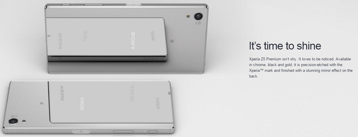 Sony Xperia Z5 Premium is real! Meet the first phone with 4K display
