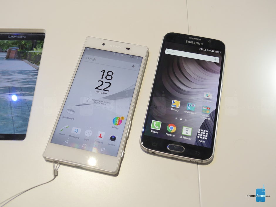Sony Xperia Z5 Vs Samsung Galaxy S6