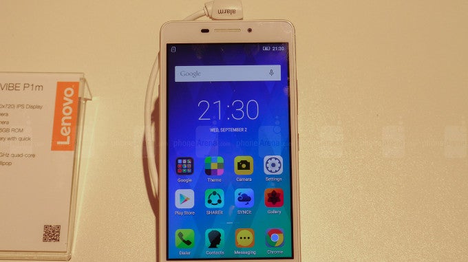 Lenovo Vibe P1m hands-on