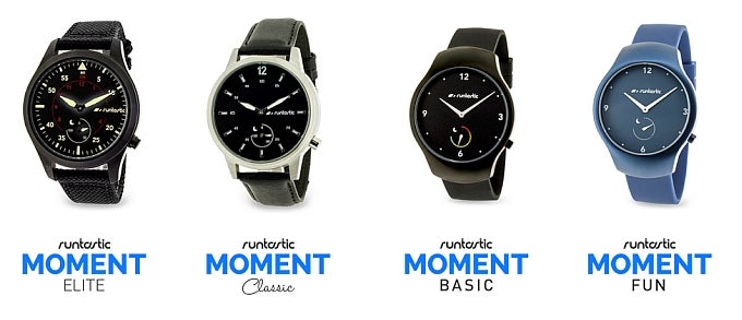 Runtastic Moment smartwatches officially unveiled: analog watches meet fitness-tracking capabilities