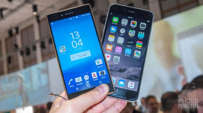 Sony Xperia Z5 Premium vs Apple iPhone 6 Plus: first look
