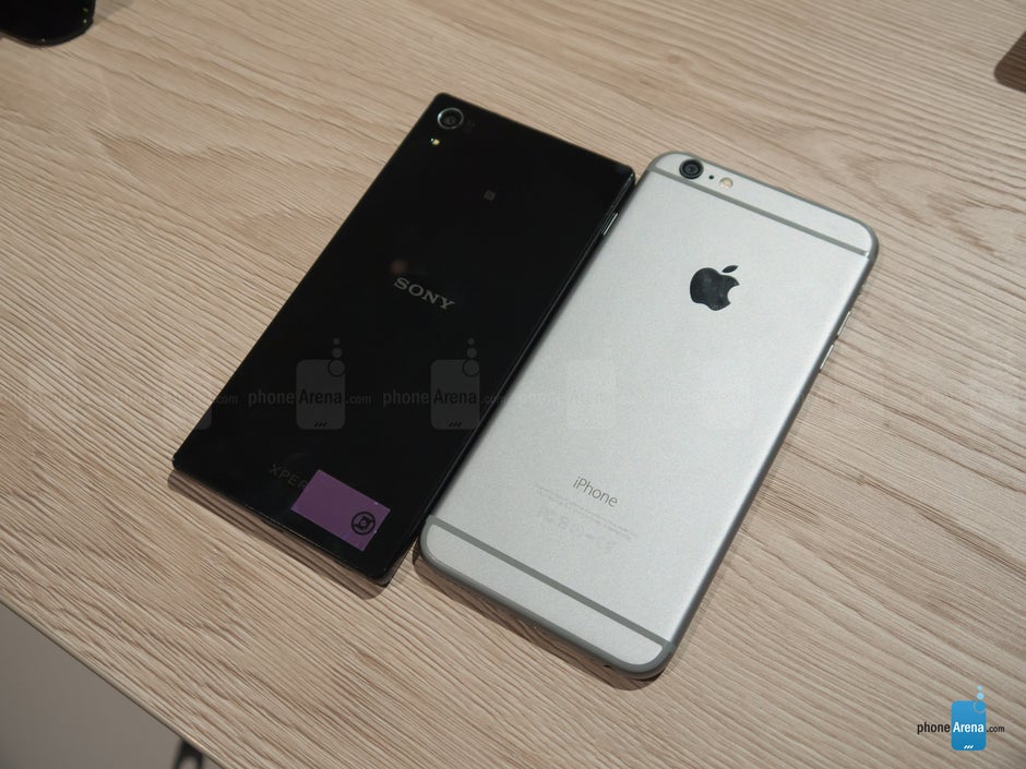 Sony Xperia Z5 Premium vs Apple iPhone 6 Plus: first look