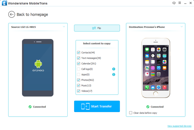 wondershare mobiletrans download driver vs9900