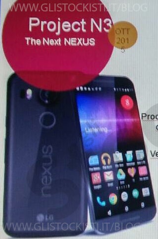 LG Nexus 5X leaks in black, with full specs sheet in tow