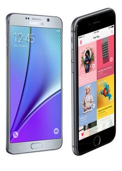 iPhone 6s Plus vs Samsung Galaxy Note5: in-depth specs comparison