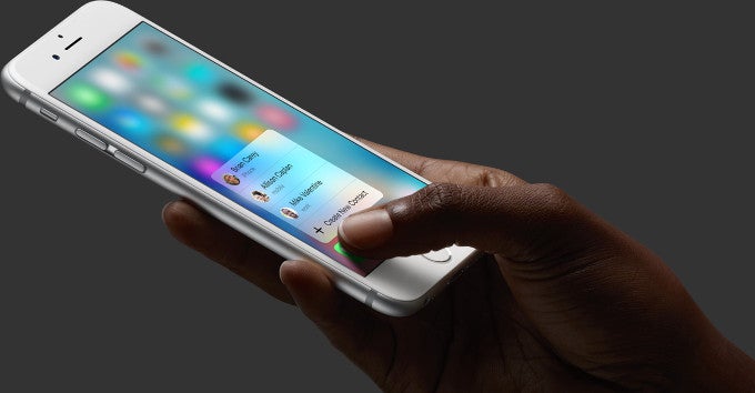 The new iPhones' 3D Touch could change the way we interact with our phones forever, do you agree?