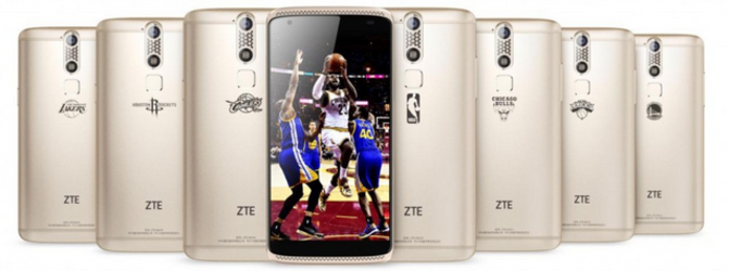 The Limited Edition NBA version of the ZTE Axon Mini is introduced in China - It&#039;s a slam dunk! ZTE Axon Mini NBA Edition unveiled in China