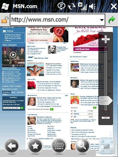 Internet Explorer Mobile - Windows Mobile 6.5 is official
