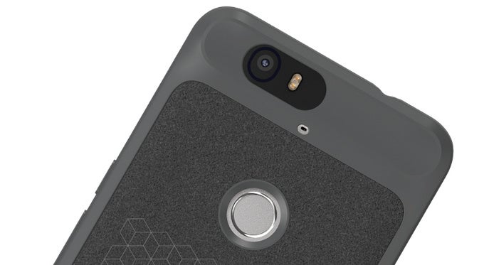 Nexus 6P comes with two Google-designed cases: woven fabric case and leather folio