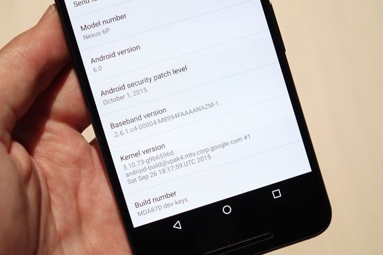 Android 6.0 Marshmallow will show your device&#039;s &quot;security patch level&quot;
