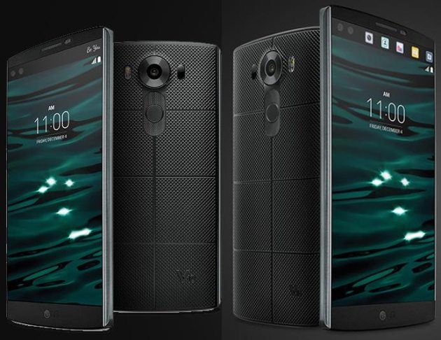 New snaps of the LG V10 showcase the device's body and secondary display