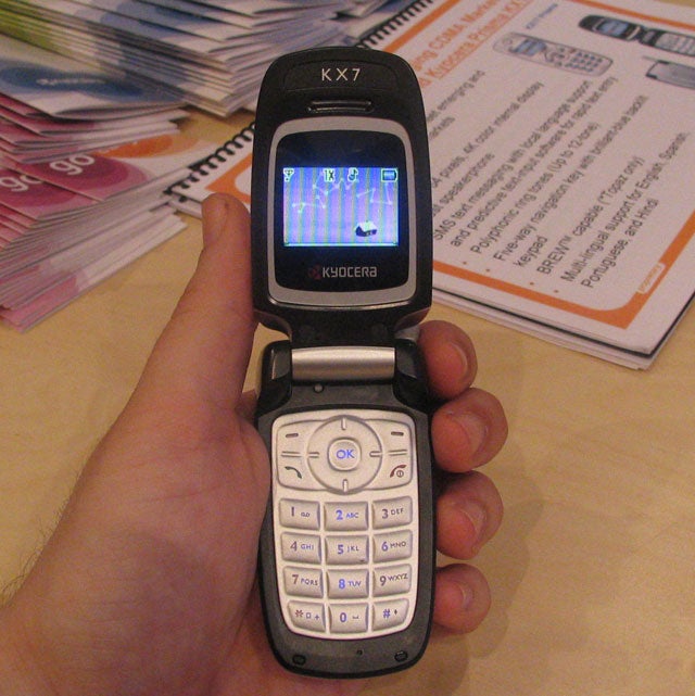 Kyocera showcases four new CDMA handsets