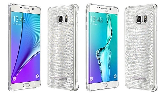Swarovski's Crystal Silver cover for the Note5 and S6 edge+ - Samsung's Galaxy S6 edge+ and Galaxy Note5 get luxury accessories from Montblanc and Swarowski