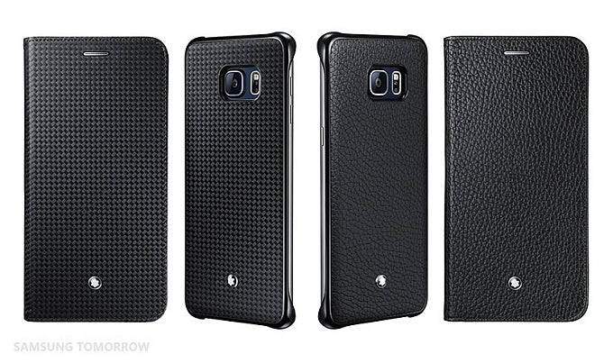 Samsung's Galaxy S6 edge+ and Galaxy Note5 get luxury accessories from Montblanc and Swarowski