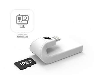 Leef iAccess provides small and functional expandable storage for your iOS device