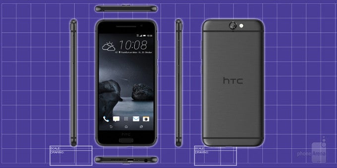 HTC One A9 size comparison: here's how the new mid-range offering stacks up against its rivals