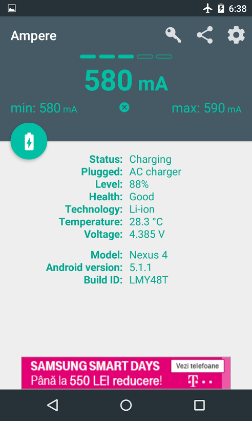 How to check if your Android smartphone or tablet gets enough juice from its charger