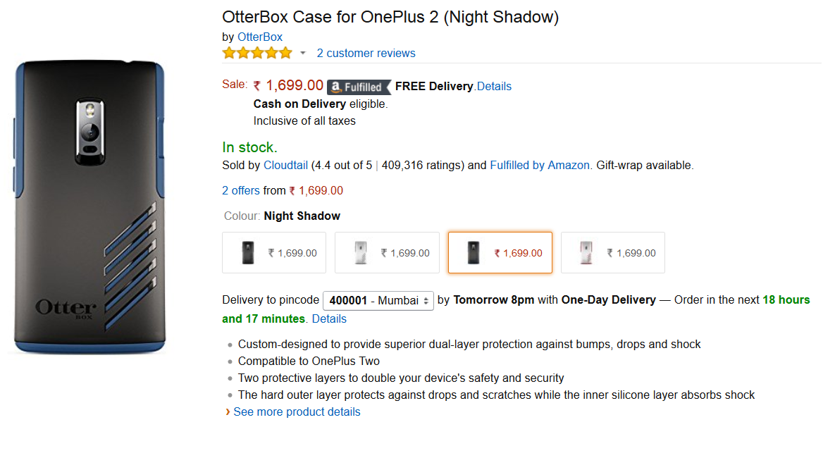 Protect your investment in the OnePlus 2 with an OtterBox case - OnePlus 2 OtterBox case is now available