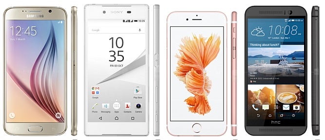 Four common characteristics of the average premium smartphone in 2015