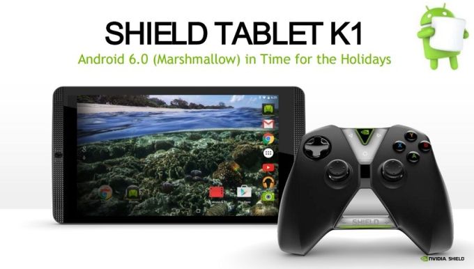 Nvidia is working on Android 6.0 Marshmallow update for the Shield Tablet and Shield Tablet K1