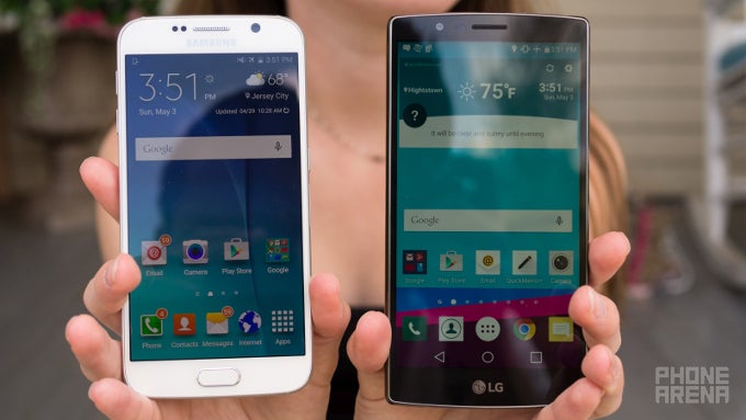 LG G4 vs Galaxy S6: the user experience