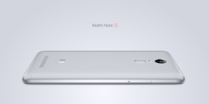 Xiaomi unveils its first metal phone with a fingerprint scanner: meet the Redmi Note 3 and its 4,000mAh battery