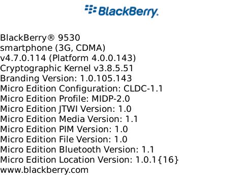 BlackBerry Storm 9530 firmware update 4.7.0.114 is leaked