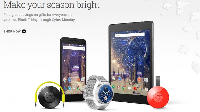 Google offering amazing discounts on items in its store – Nexus phones and tablets, smartwatches, cases, and more