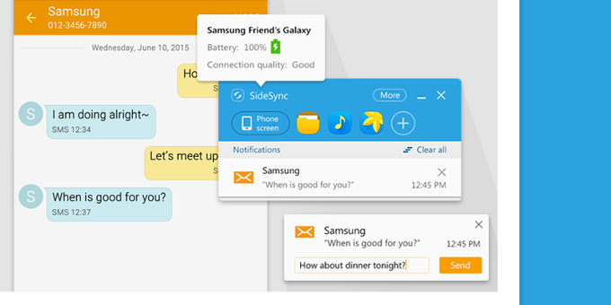 How to mirror the screen of your Samsung device and control it with PC or Mac