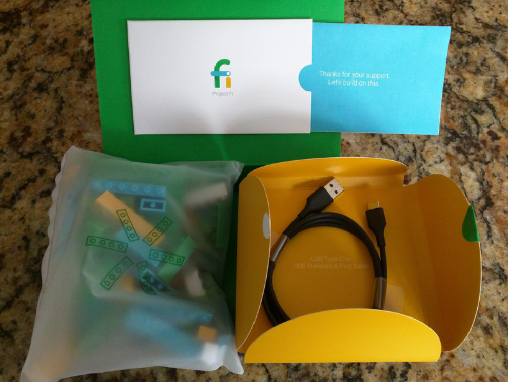 Google sends Project Fi customers a bag of Legos and a USB Type-C cable - Some Project Fi customers have received a little surprise in the mail