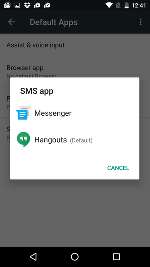 Default app swap Marshmallow - How to change your Android phone's default browser to Google Chrome