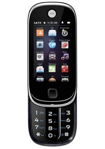 Motorola site shows the Evoke QA4