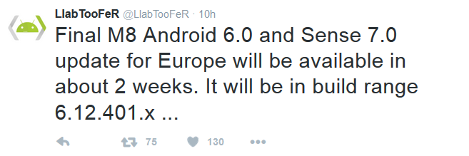 The European HTC One (M8) could be just two weeks away from receiving Android 6.0 and Sense 7 - European HTC One (M8) poised for update to Android 6.0, Sense 7 in just two weeks?