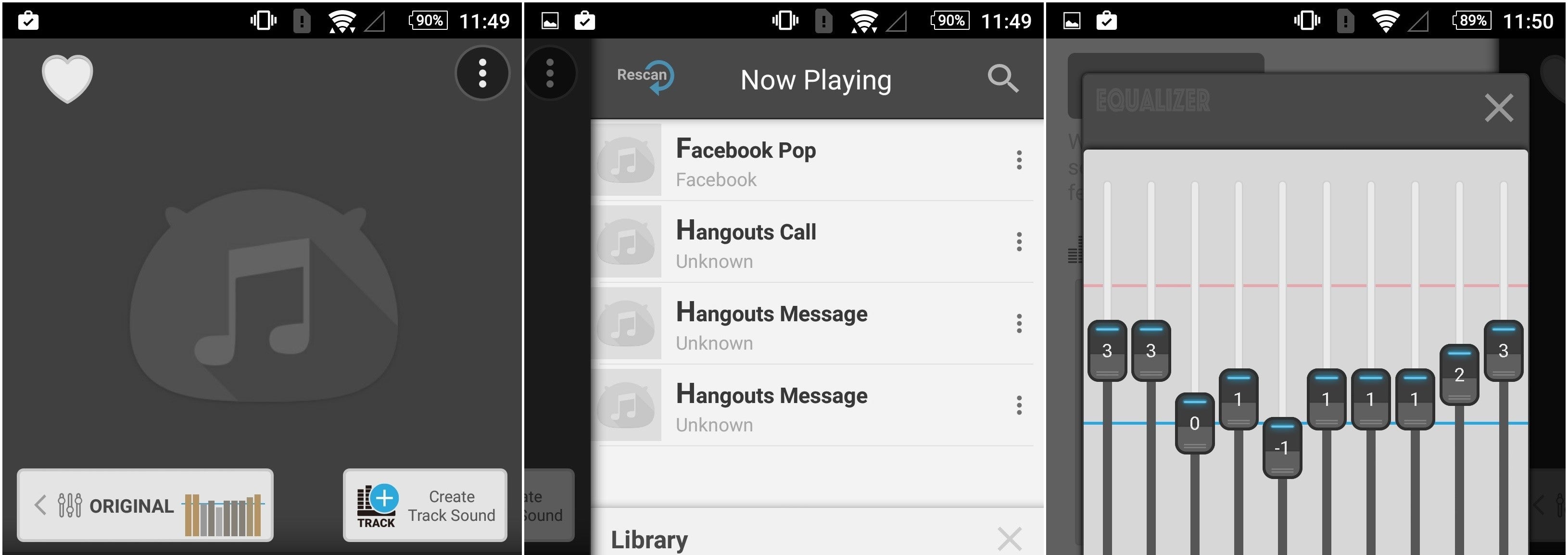 Spotlight: PlankTone is an Android music player with custom sound presets for each tune