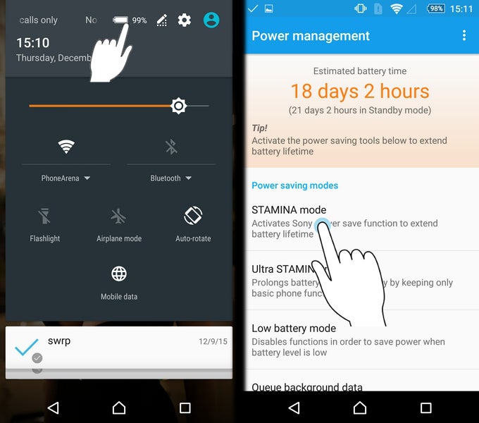 Андроид 4 шторка уведомлений Sony. Отключить уведомления на Sony Xperia. Как отключить режим Стамина. Шторка Sony Xperia.