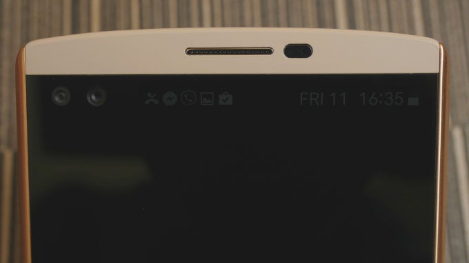 How to turn the LG V10&#039;s secondary ticker screen off