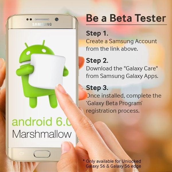 Samsung debuts Android 6.0 Marshmallow beta test in the UK and South Korea