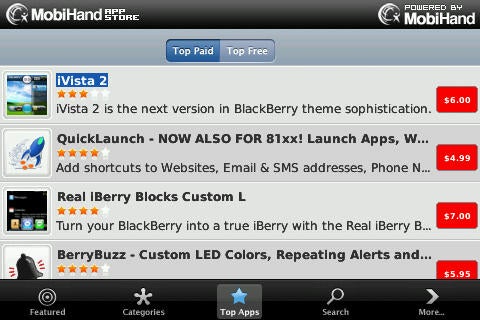 Third party store for BlackBerry app-ears day before expected RIM launch of App World