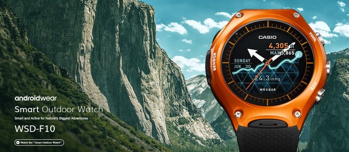 Casio smart hotsell outdoor smartwatch