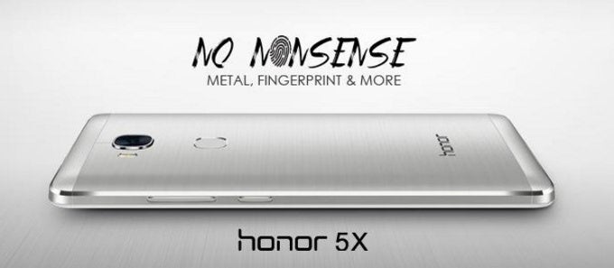 You can now pre-order Honor 5X in the US: a sleek 5.5-incher with metal body and fingerprint scanner