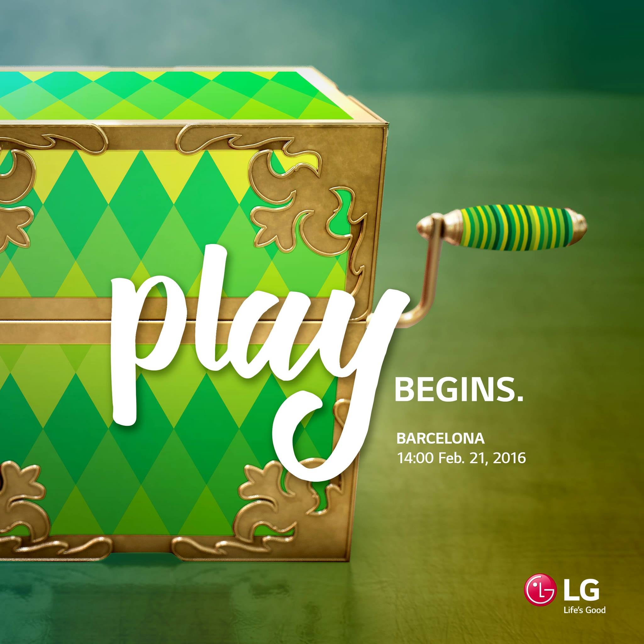 LG's press invite for Feb 21, 2016 - LG invited us to a Feb 21 2016 event in Barcelona, but what does a music box have to do with the LG G5?
