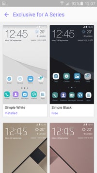 Samsung Releases Exclusive Themes For The Galaxy A 2016 Series Phonearena