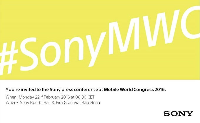 Sony&#039;s nondescript  MWC 2016 invite points to a February 22nd event