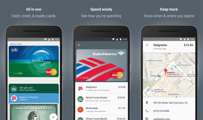 Android Pay - Apple Pay vs Samsung Pay vs Android Pay: comparison