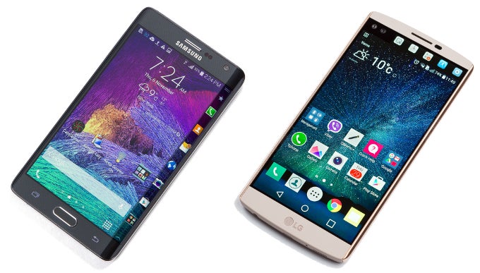 Old vs. New: 4 things the Galaxy Note Edge's side panel did better than the LG V10's ticker