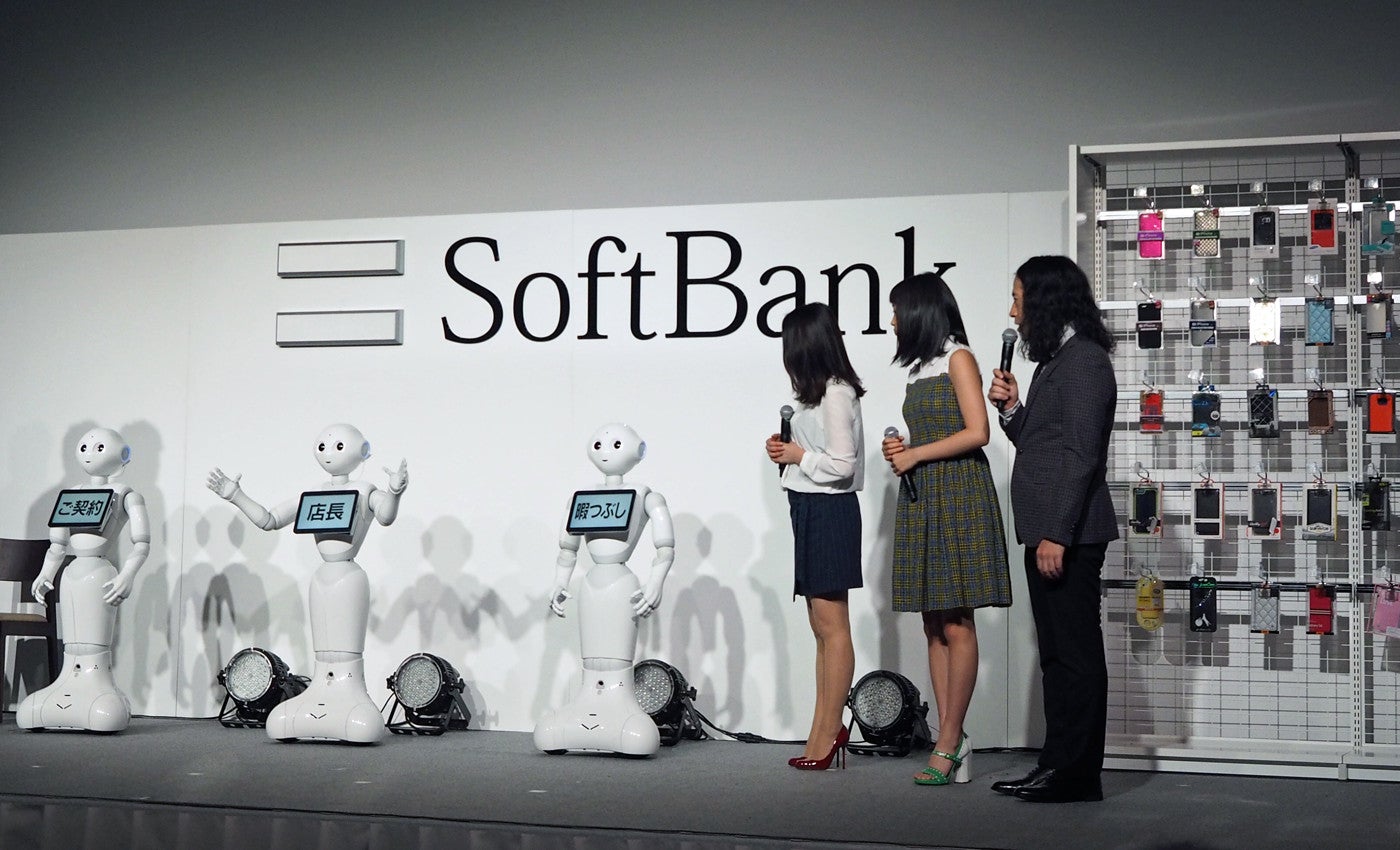 Sentient, they stand in line... - Did you know: the world's first robot-staffed smartphone store is about to open in Japan