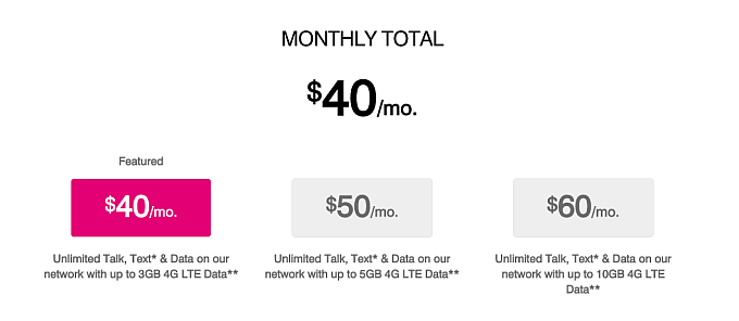 T-Mobile's prepaid plans now come with much more data at the same prices