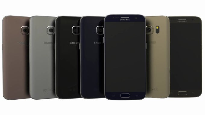 Render pictures of the shiny Samsung Galaxy S7: the best ones and the alleged real thing