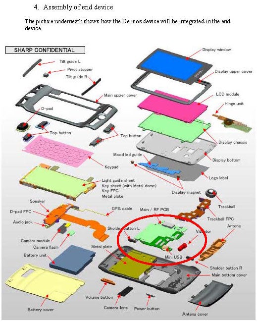 Assembling a Sidekick LX 2009 doesn&#039;t seem like the easiest task - Another FCC document of the Sidekick LX 2009