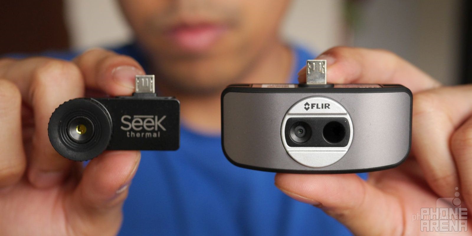 Battle of the thermal imaging cameras: FLIR ONE vs Seek Thermal Compact